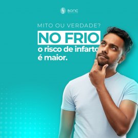 MITO OU VERDADE: No frio o risco de infarto é maior?